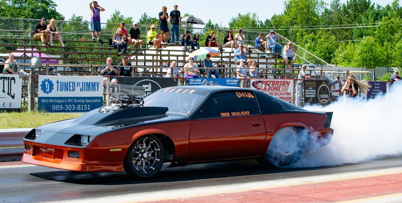 chuck small block Northern Michigan Dragway, Bear Lake